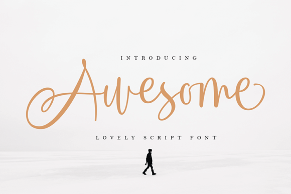 Awesome Duo Script: A Modern Calligraphy Typeface for Branding