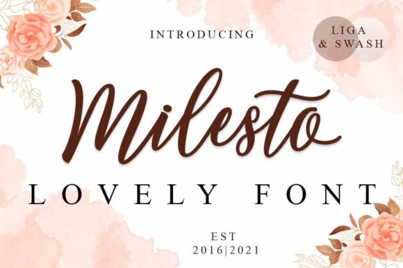 Bring Joyful Energy to Designs with Milesto Script