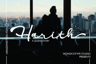 Harith Script: The Bold Handwritten Font for Modern Brands