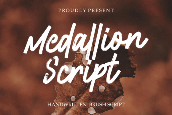 Medallion Script: The Bold Handwritten Brush Font