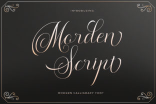 Morden Script: Blending Classic Calligraphy with Modern Flair