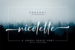 Nicolette Script: Adding a Handwritten Touch to Modern Design