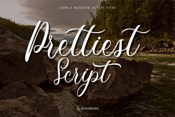 Prettiest Script: Elevate Your Designs with This Handwritten Font