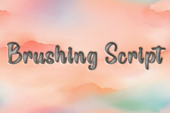 Unlock Artistic Flair with Brushing Script