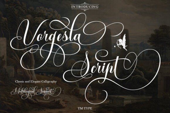 Vorgesla Script: A Modern Take on Classic Calligraphy